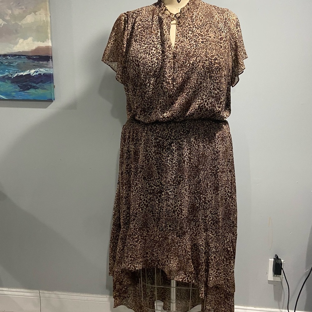 Animal print 1. STATE women’s 3X dress very gently worn